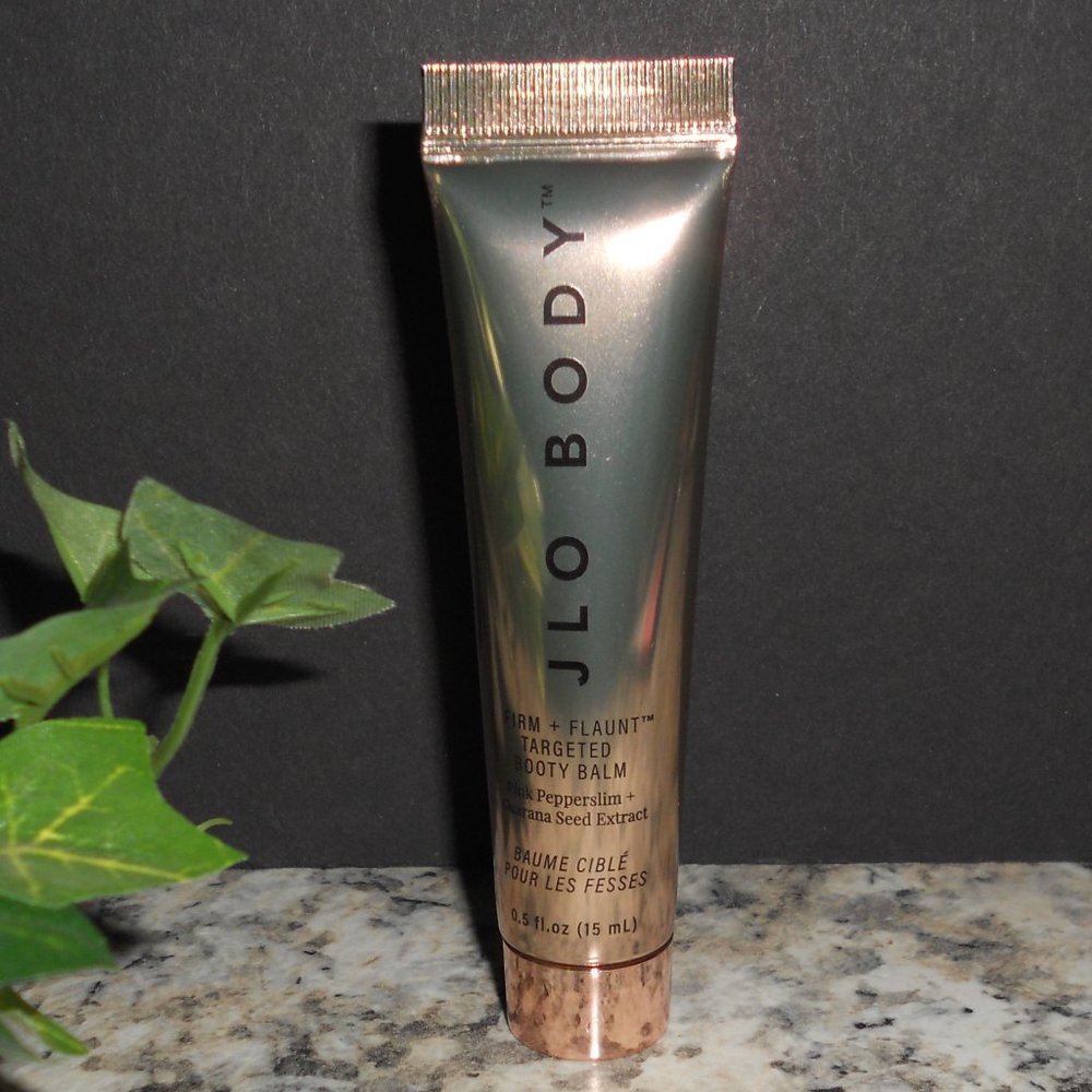 New JLo Body Beauty Firm + Flaunt Booty Balm Deluxe Sample Size